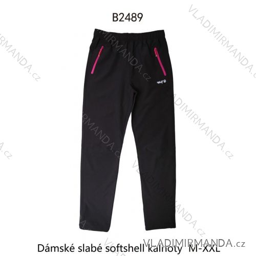 Nohavice softshellové dlhé dámske (M-2XL) WOLF B2489/KUS