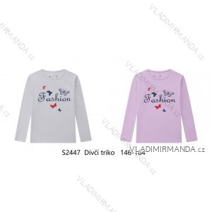 Tričko dlhý rukáv dorast dievčenské (146-164) WOLF S2447/KUS