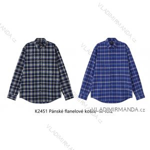 Košeľa flanelová dlhý rukáv pánska (M-2XL) WOLF K2451/KUS