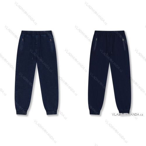 Tepláky dlhé riflové dorast chlapčenské (140-170) WOLF T2562/KUS