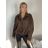 Bunda oversize dlhý rukáv dámska (S/M/L ONE SIZE) TALIANSKA MÓDA IMD25232