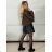 Bunda oversize dlhý rukáv dámska (S/M/L ONE SIZE) TALIANSKA MÓDA IMD25232