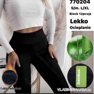 Legíny dlhé zateplené dámske  (S - 2XL) MIE25H390204