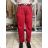 Nohavice voľnočasové s opaskom dámske (S/M/L ONE SIZE) TALIANSKA MÓDA IM425823