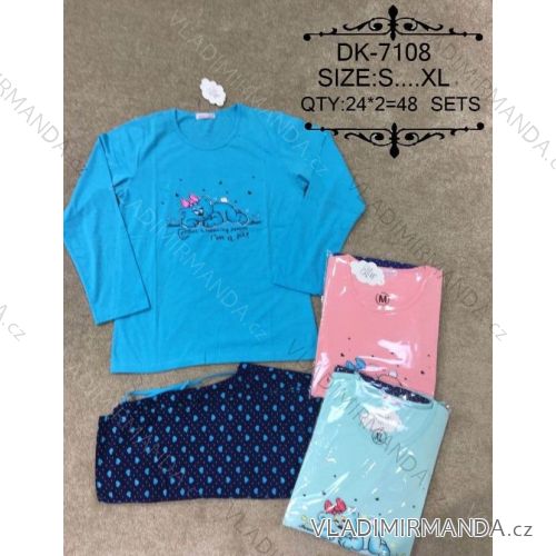 Pyžamo dlhé dámske (s-xl) VALERIE DREAM DK-7108