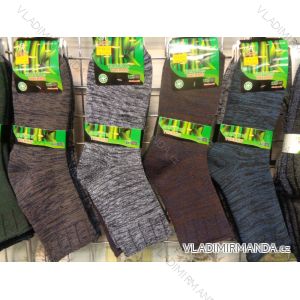 Ponožky teplé thermo bambusové zdravotné pánske (40-47) AMZF PA-6932
