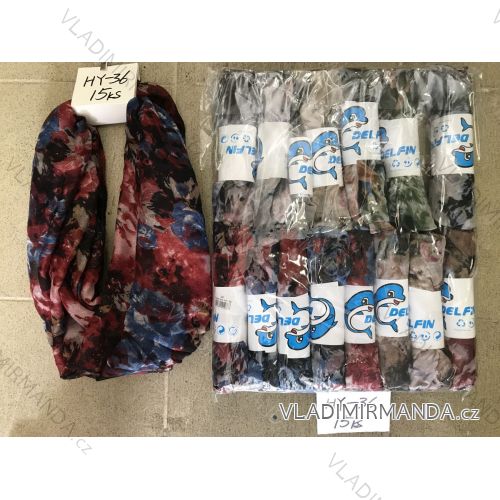 Šatka šál kruhový dámsky (one size) DELFIN HY-36