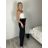 Nohavice dlhé elegantné dámske ROSE (S/M/L ONE SIZE) TALIANSKA MÓDA IMWHP251111