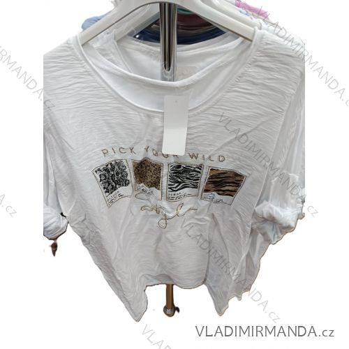 Tričko dlhý rukáv dámske (S/M/L ONE SIZE) TALIANSKA MÓDA IMSM26024