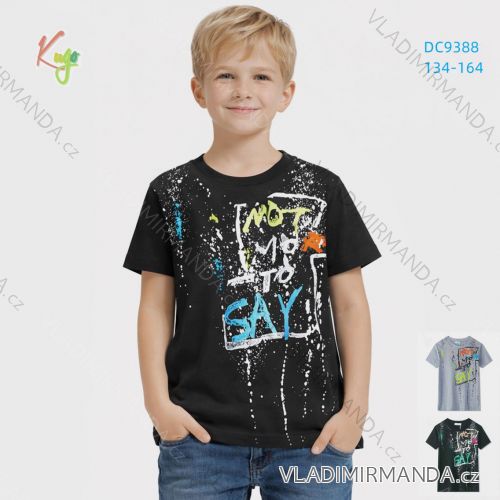 Tričko krátky rukáv dorast chlapčenské (134-164) KUGO DC9388