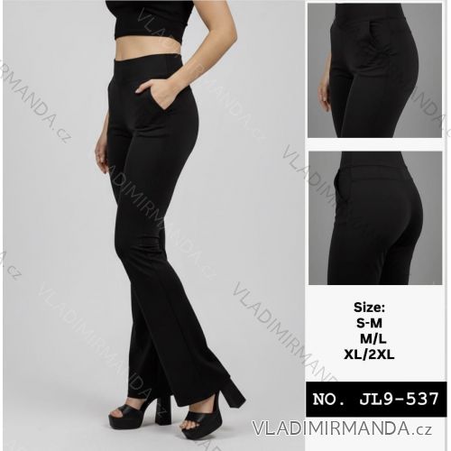 Nohavice dlhé elegantné dámske nadrozmer (S/M - M/L - XL/2XL) MIEGO MIE26JL9537