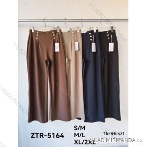 Nohavice dlhé elegantné dámske nadrozmer (S/M - M/L - XL/2XL) MIEGO MIE265164