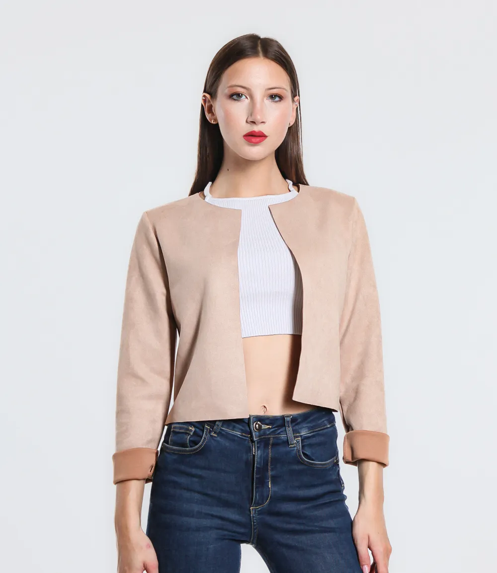 Sako cardigan dlhý rukáv dámske (S/M/L ONE SIZE) TALIANSKA MÓDA IMPLI258128