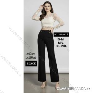 Nohavice dlhé elegantné dámske nadrozmer (S/M - M/L - XL/2XL) MIEGO MIE26612