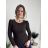 Tričko dlhý rukáv dámske (S/M ONE SIZE) TALIANSKA MÓDA IMM24M20526