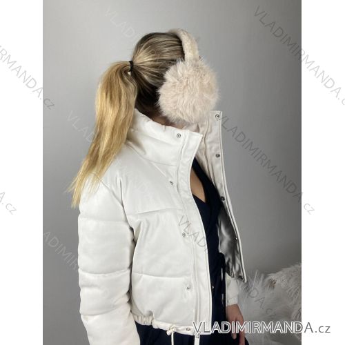 Klapky na uši zimné dámske (ONE SIZE) BEST EMILIE LIS261111/DR ONE SIZE béžová