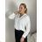 Košeľa dlhý rukáv dámska LAJLA (S/M/L ONE SIZE) TALIANSKA MÓDA IMWHA261132