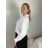 Košeľa dlhý rukáv dámska LAJLA (S/M/L ONE SIZE) TALIANSKA MÓDA IMWHA261132/DUR S/M/L biela
