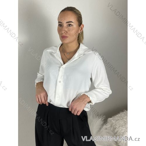 Košeľa dlhý rukáv dámska LAJLA (S/M/L ONE SIZE) TALIANSKA MÓDA IMWHA261132