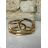 Bižutéria náramok zlatá barva dámsky (18 cm) FASHION JEWELLERY JEW26012