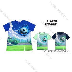 Tričko krátky rukáv detské až dorast chlapčenské (116-146) SEZON SEZ26L-3678