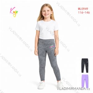 Legíny dlhé detské až dorast dievčenské (116-146) KUGO WL0949