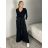 Nohavice elegantné s opaskom dámske (S/M/L ONE SIZE) TALIANSKA MÓDA IMSM261112