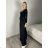 Nohavice elegantné s opaskom dámske (S/M/L ONE SIZE) TALIANSKA MÓDA IMSM261112