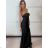 Šaty dlhé elegantní společenské dámske ELSA (S/M ONE SIZE) TALIANSKA MÓDA IMPMD262168J
