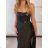 Šaty dlhé elegantní společenské dámske ELSA (S/M ONE SIZE) TALIANSKA MÓDA IMPMD262168J