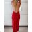 Šaty elegantní společenské na ramienka dámske OLIVIE (S/M ONE SIZE) TALIANSKA MÓDA IMPMD26332833