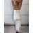 Šaty svatební společenské na ramienka dámske (S/M ONE SIZE) TALIANSKA MÓDA IMPMD2632688B/DUR S / M biela
