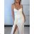 Šaty svatební společenské na ramienka dámske (S/M ONE SIZE) TALIANSKA MÓDA IMPMD2643076B