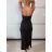 Šaty elegantní společenské na ramienka dámske (S/M ONE SIZE) TALIANSKA MÓDA IMPMD2643076