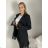 Sako elegantné s krajkou dlhý rukáv dámske (S/M/L ONE SIZE) TALIANSKA MÓDA IMWKH26962