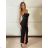 Šaty dlhé elegantní společenské na ramienka dámske (S/M ONE SIZE) TALIANSKA MÓDA IMPMD2645653