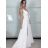 Šaty elegantné spoločenské dlhé bez rukávov dámske (S/M ONE SIZE) TALIANSKA MóDA IMM269069-S/DU