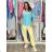 Tepláky/Kalhoty elegantné oversize dlhé dámske (S/M/L ONE SIZE) TALIANSKA MÓDA IMD26003