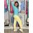 Tepláky/Kalhoty elegantné oversize dlhé dámske (S/M/L ONE SIZE) TALIANSKA MÓDA IMD26003