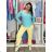 Tepláky/Kalhoty elegantné oversize dlhé dámske (S/M/L ONE SIZE) TALIANSKA MÓDA IMD26003