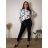 Nohavice dlhé elegantné dámske nadrozmer (2XL/3XL - 3XL/4XL - 5XL/6XL) MIEGO MIE26ZT08F