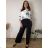 Nohavice dlhé elegantné dámske nadrozmer (2XL, 3XL - 5XL/6XL) MIEGO MIE2611061