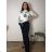 Nohavice dlhé elegantné dámske nadrozmer (2XL, 3XL - 5XL/6XL) MIEGO MIE2611061
