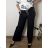 Nohavice dlhé elegantné dámske nadrozmer (2X-5XL/6XL) MIEGO MIE2611061/DUR 5XL čierna