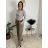 Nohavice maslové s opaskom dámske (S/M/L ONE SIZE) TALIANSKA MÓDA IMD25223