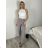 Nohavice dlhé elegantné dámske nadrozmer (S/M - M/L - XL/2XL) MIEGO MIE262539