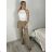 Nohavice dlhé elegantné dámske nadrozmer (S/M - M/L - XL/2XL) MIEGO MIE262539