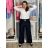 Nohavice dlhé elegantné dámske nadrozmer (S/M-M/L-XL/2XL) MIEGO MIE2511050