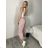 Nohavice elegantné dámske (S/M/L ONE SIZE) TALIANSKA MÓDA IM426030