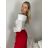 Tunika carmen krajková dlhý rukáv dámska (S/M ONE SIZE) TALIANSKA MÓDA IMM2645532/DUR S/M/L béžová